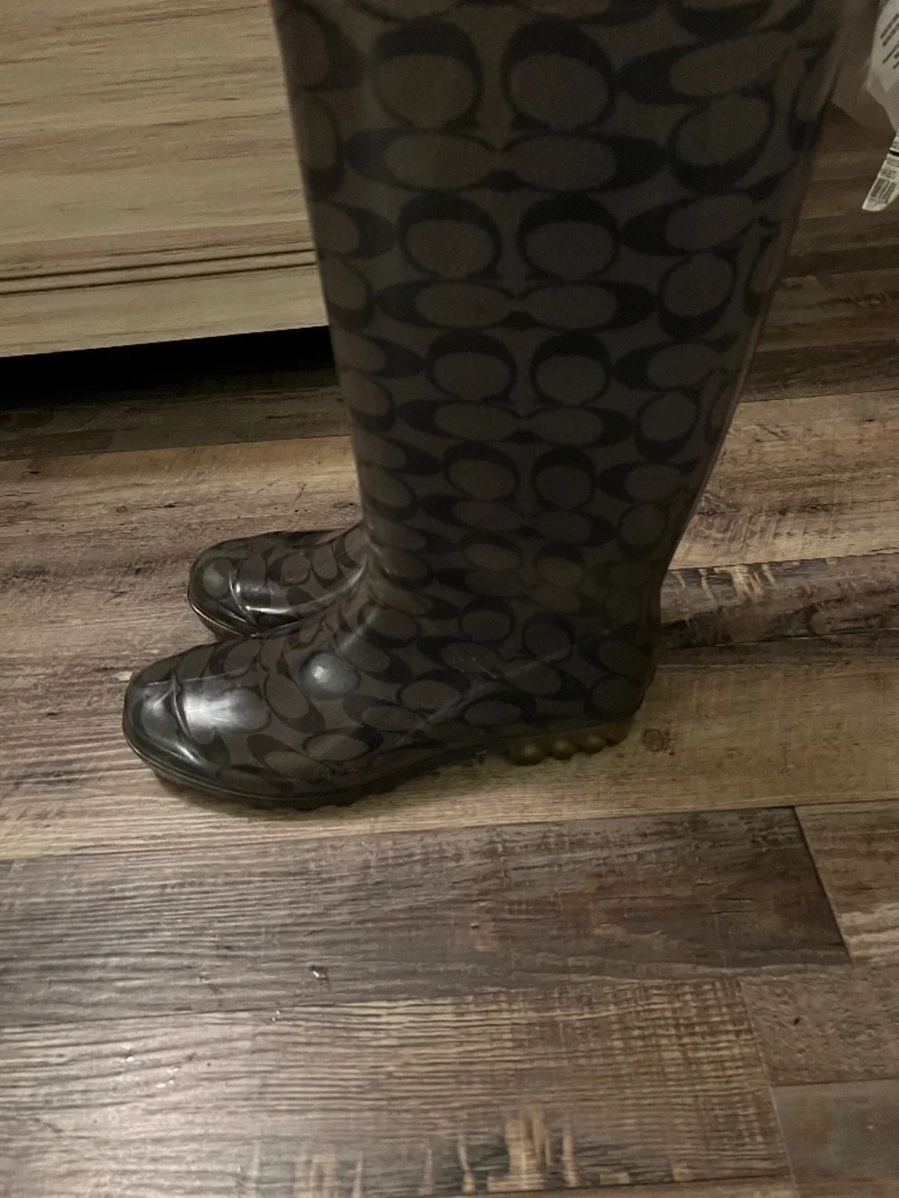 Coach Rain Boots Size 11